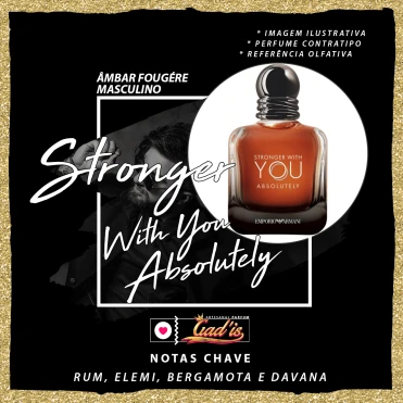 Perfume Similar Gadis 1086 Inspirado em Stronger With You Absolutely Contratipo